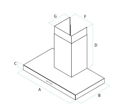 Digestor smart SM9/900mm/nerez - 2