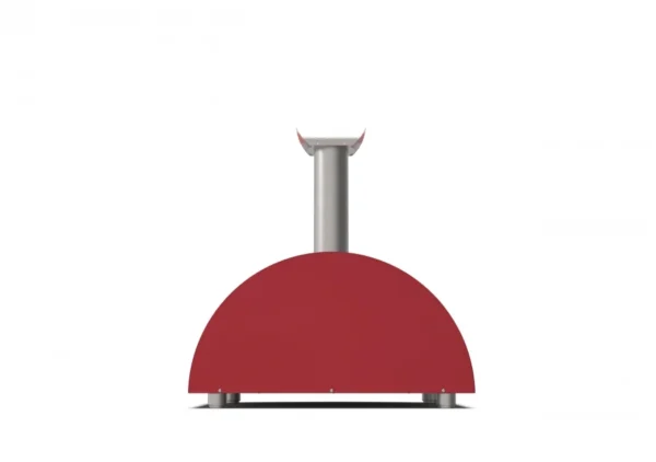 Pizza pec MODERNO 2 na drevo - antique red - 5