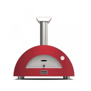 Pizza pec MODERNO 2 na drevo - antique red