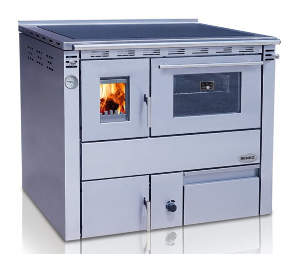 Teplovodný sporák s výmenníkom Senko C-25 inox mat - 5