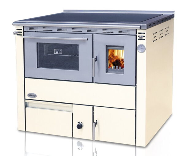 Teplovodný sporák Senko C-35 krémový - 2
