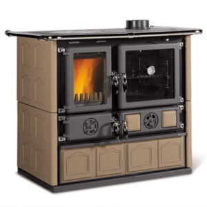 La Nordica - Rosa 5.0 Maiolica - sporák na pevné palivo - taupe