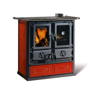 La Nordica - ROSETTA 5.0 - sporák na pevné palivo - liberty bordová
