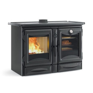 La Nordica - Alaska - sporák na pevné palivo - čierna