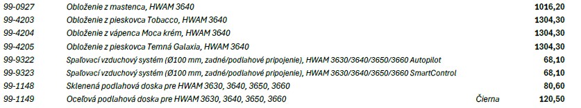 HWAM - 3640 - obklad z prírodného kameňa - 1