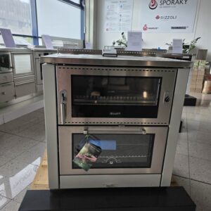 Rizzoli - ML 80 - sporák na drevo - perlová metalíza - VÝPREDAJ